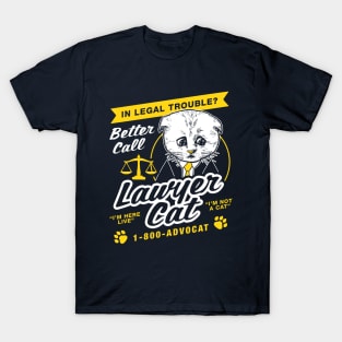 I'm Not A Cat Filter Lawyer T-Shirt